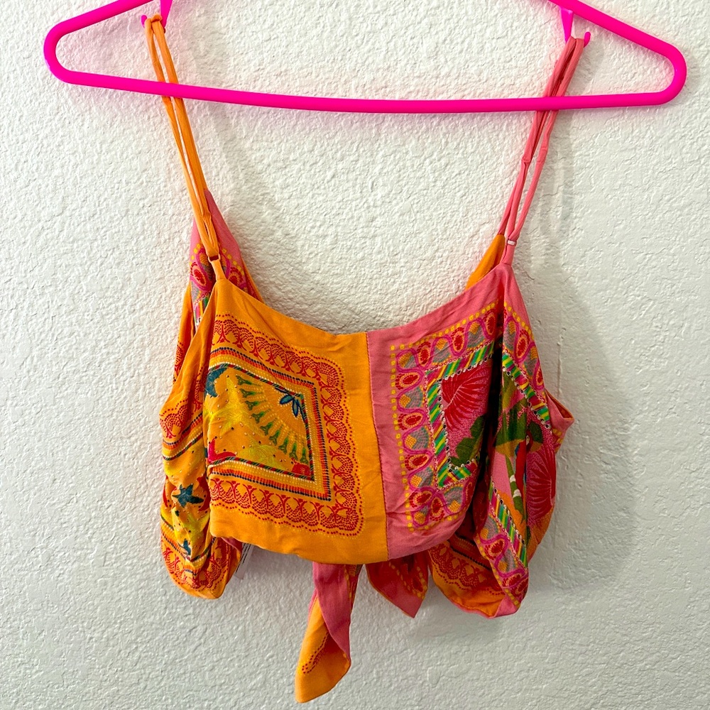 Farm Rio cropped top - Picture 3 of 4